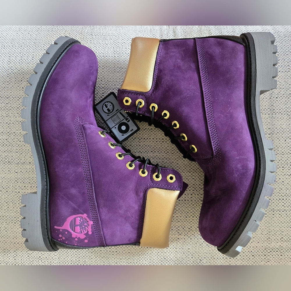 NWB TIMBERLAND Hip-Hop 50th Anniversary 6" Premium Royalty Boots Size:10.5 - Picture 6 of 16